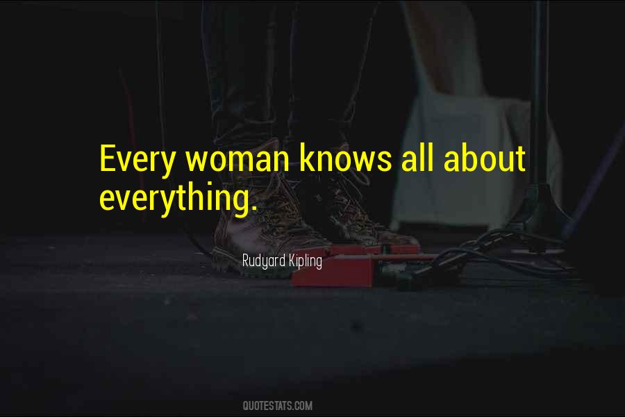What Every Woman Knows Quotes #1669152