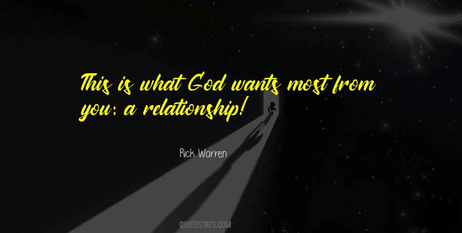 What God Wants Quotes #114685