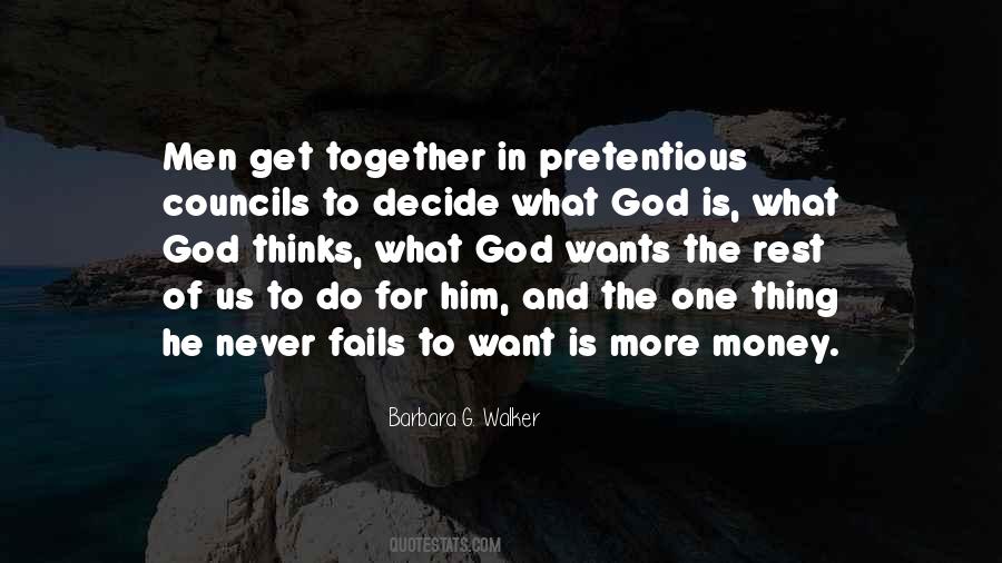 What God Wants Us To Do Quotes #112065