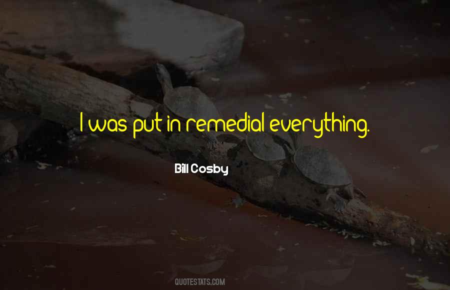 Quotes About Remedial #1493310