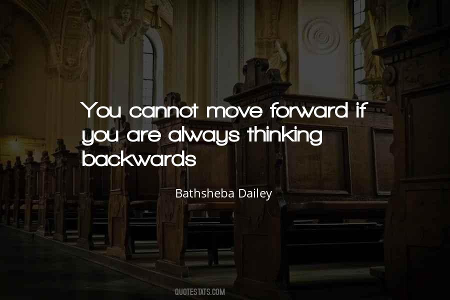 Quotes About Forward Thinking #178062