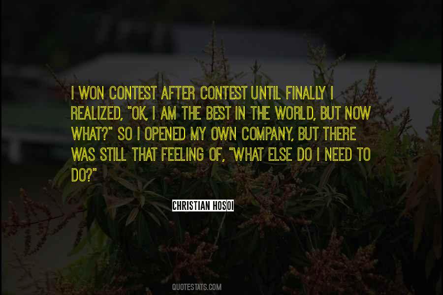 What I Am Now Quotes #250108