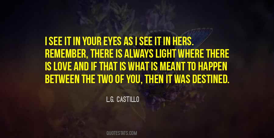 What I See In You Love Quotes #1497242