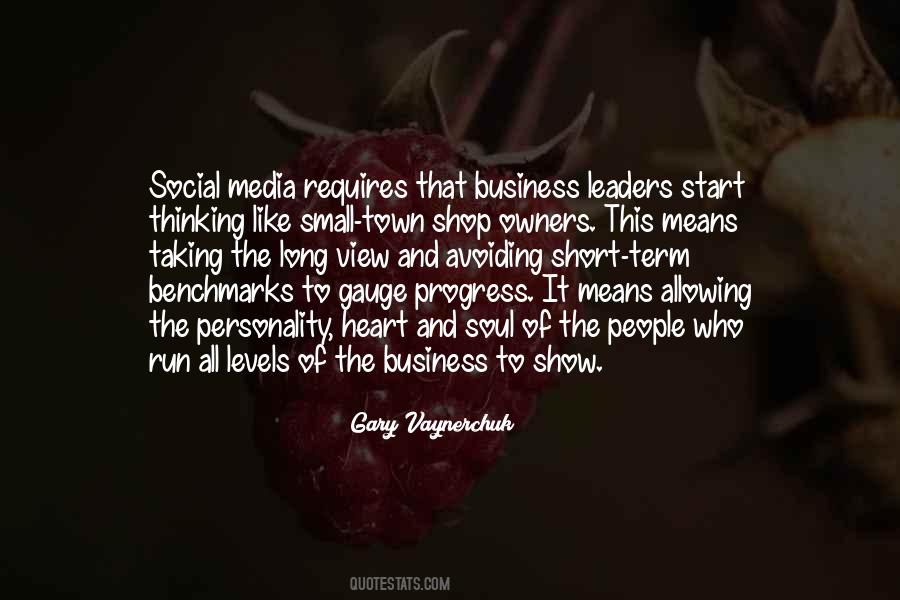 Quotes About Progress In Business #1327754
