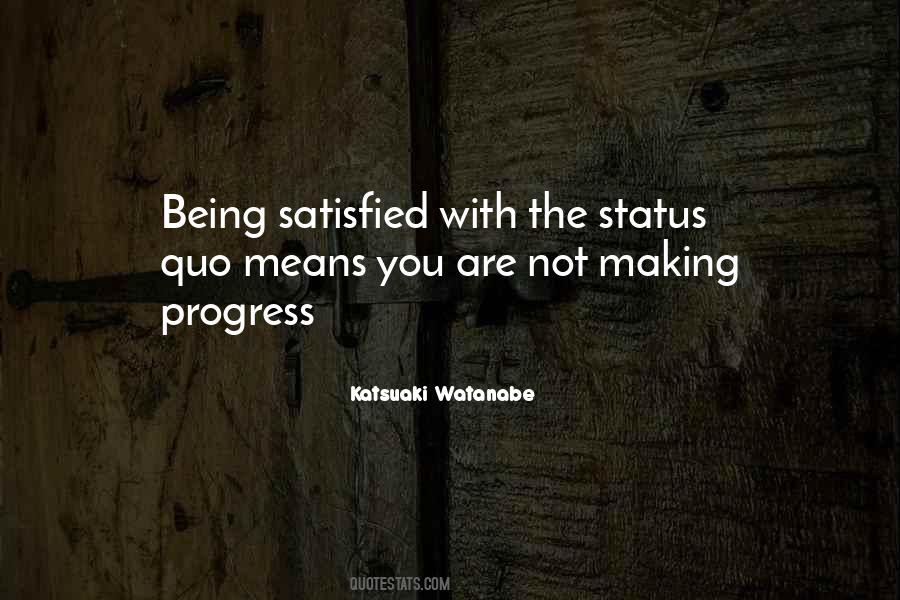 Quotes About Progress In Business #1574214