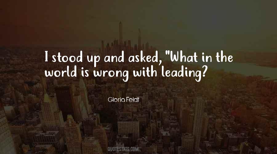 What In The World Quotes #1336051