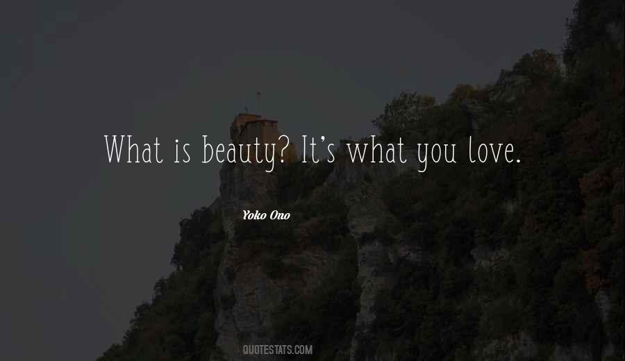 What Is Beauty Quotes #424408