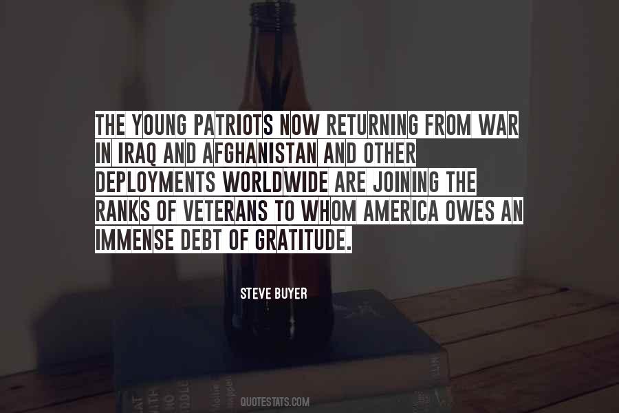 Quotes About Returning From War #201159