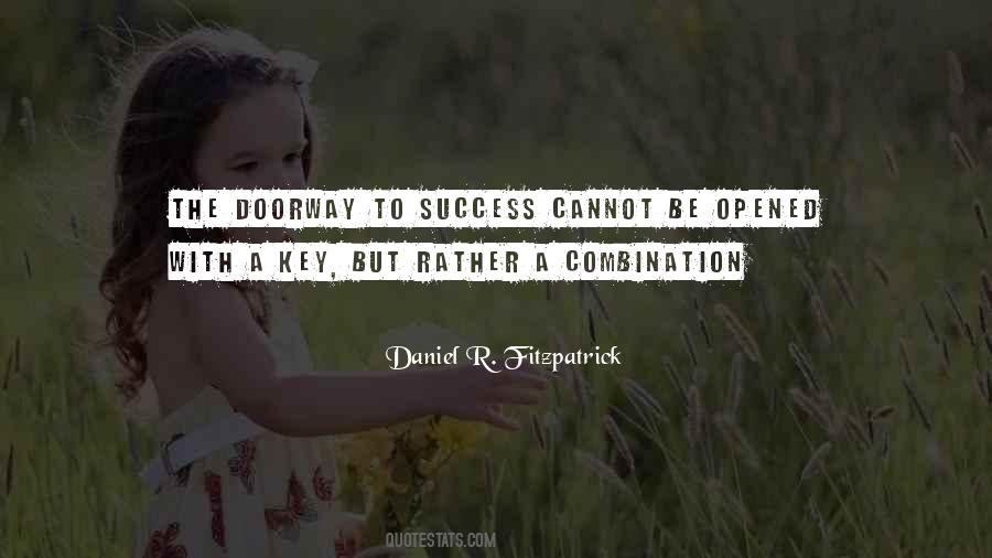 What Is The Key To Success Quotes #305732