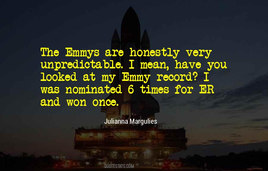 Quotes About Emmys #1539819