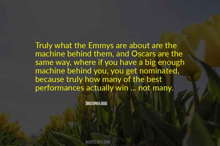 Quotes About Emmys #377539