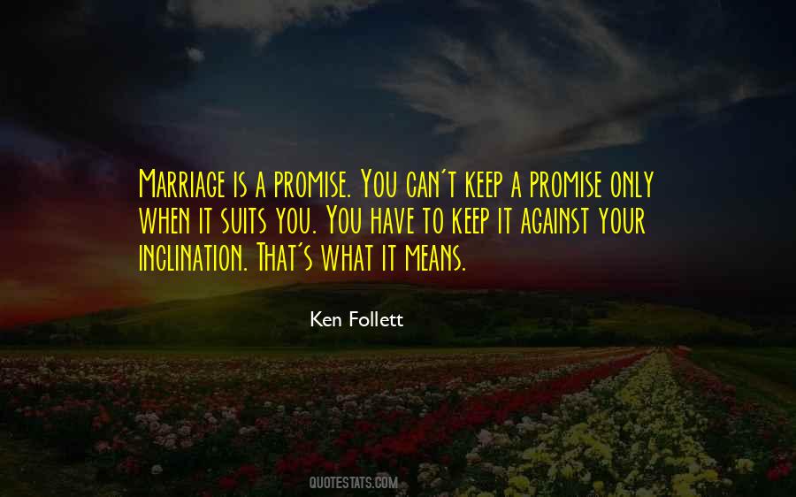 What Marriage Means Quotes #216267