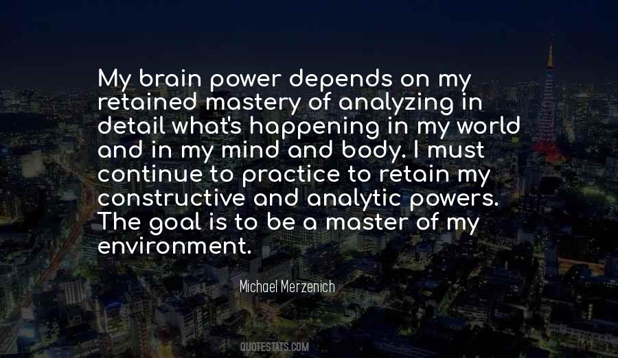 Quotes About Brain Power #828272