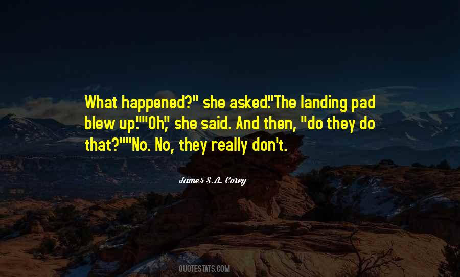 What Really Happened Quotes #3142