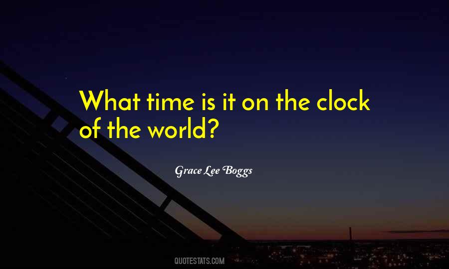 What Time Is It Quotes #293978