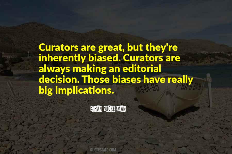 Quotes About Biases #981176