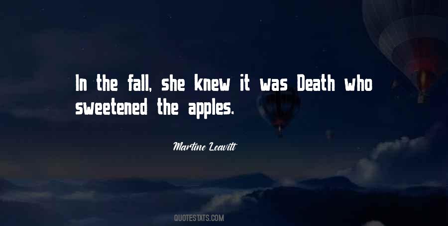 Quotes About Apples And Fall #1567421