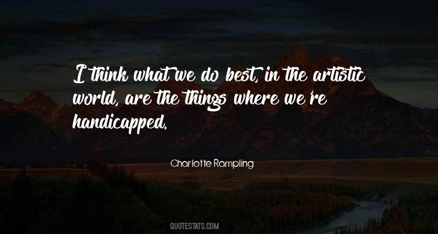 What We Do Best Quotes #1130087