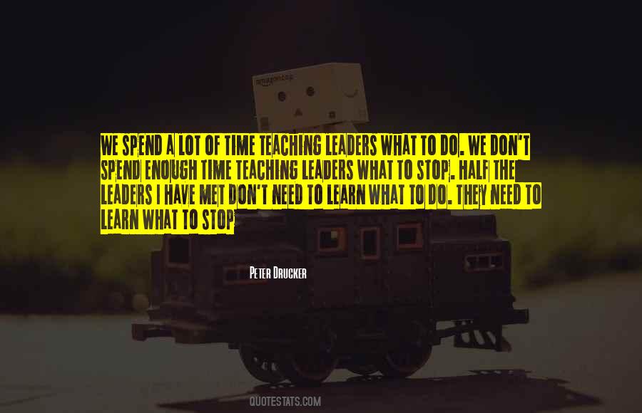 What We Learn Quotes #9034