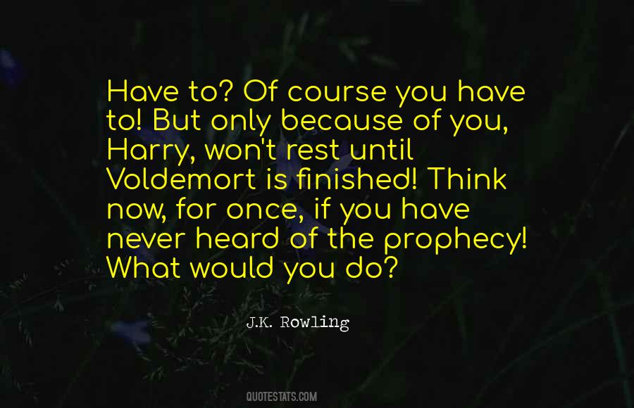 What Would You Do Quotes #1361281
