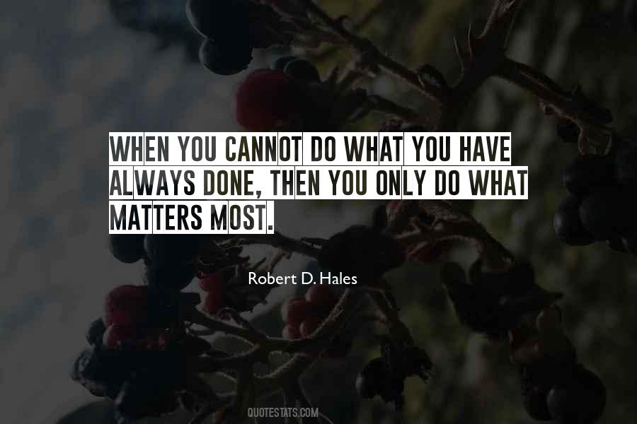 What You Do Matters Quotes #106717