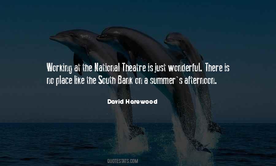 Quotes About The National Theatre #1832371