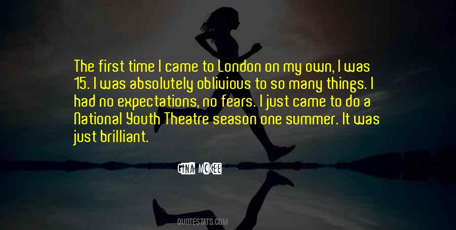 Quotes About The National Theatre #213008