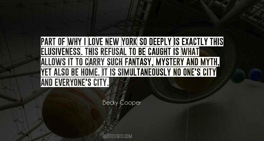 Quotes About City And Love #111204