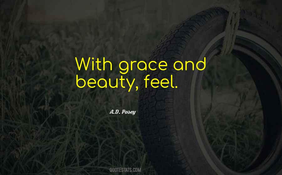 Quotes About Beauty And Grace #568317