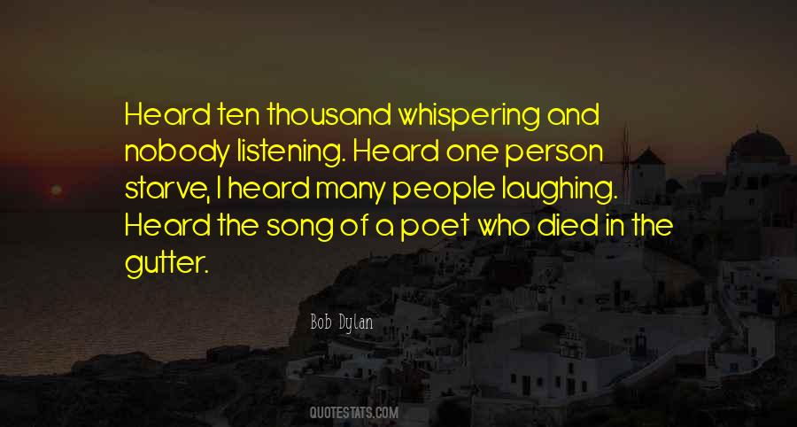 Quotes About Nobody Listening #41381