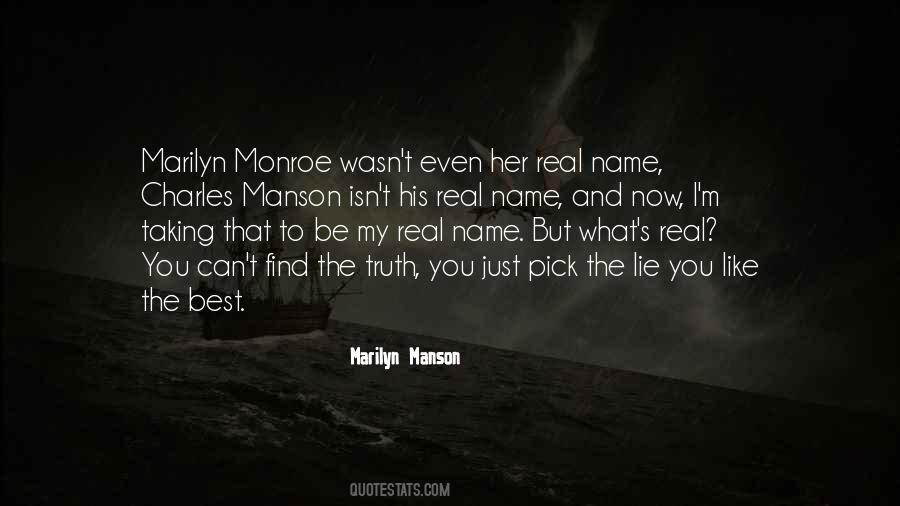 What's My Name Quotes #482517