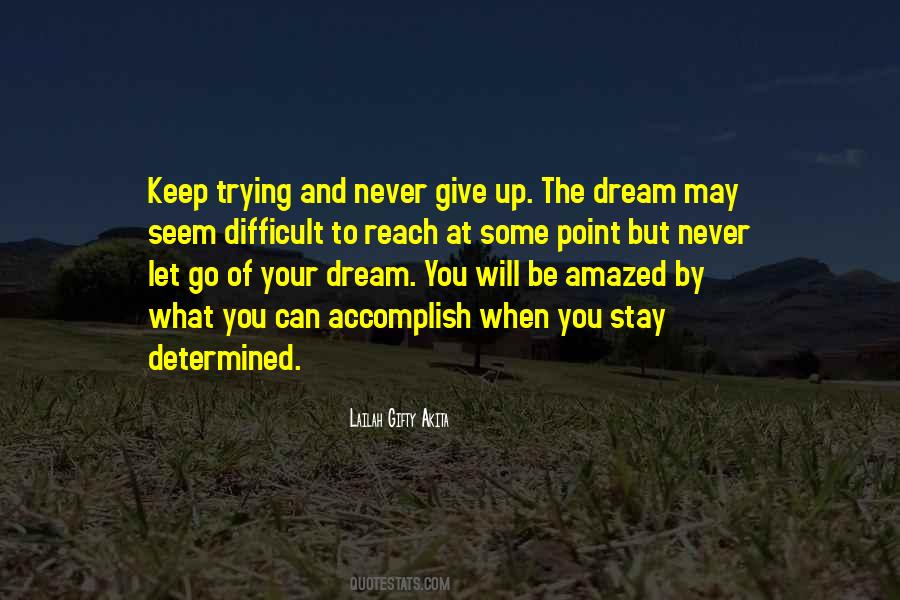 What's The Point Of Trying Quotes #945638