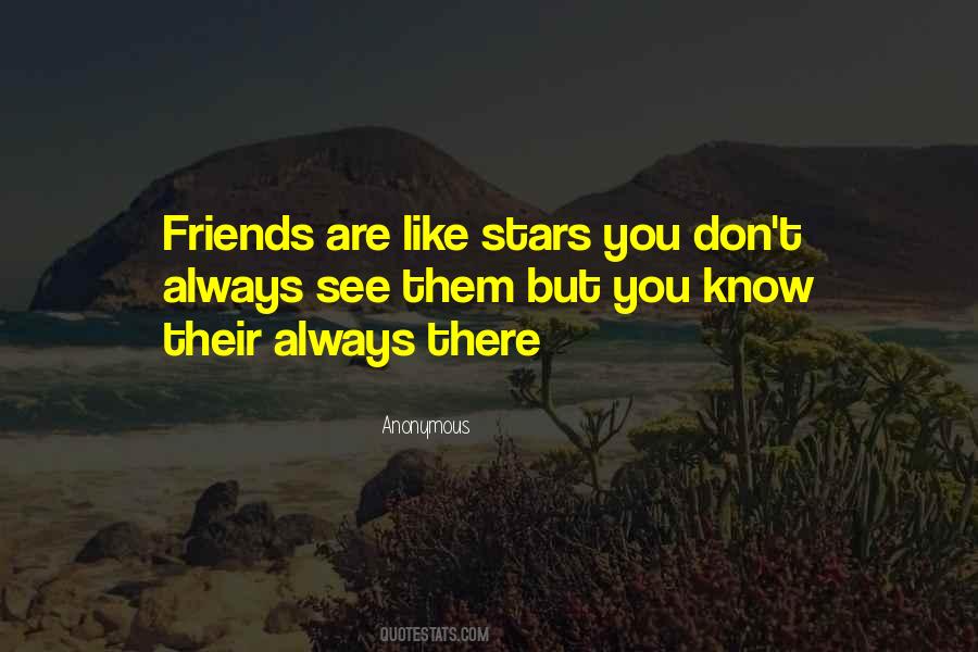 Quotes About Stars And Friendship #1602079