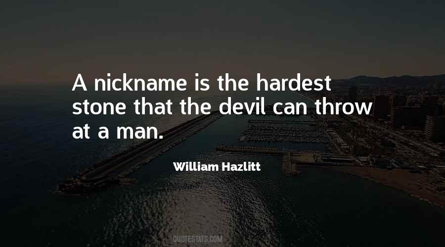 What's Your Nickname Quotes #13997