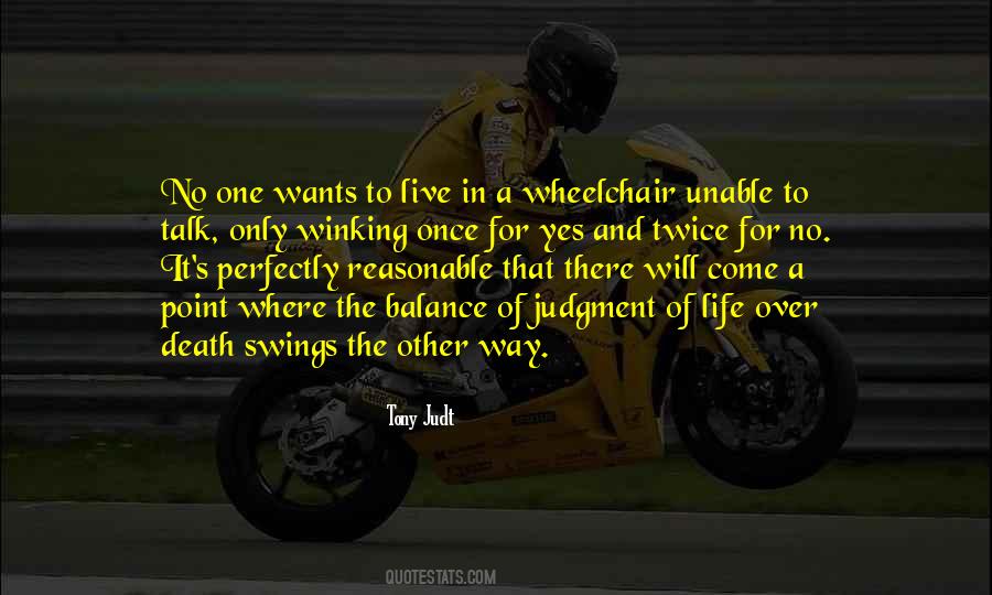 Wheelchair Life Quotes #347917