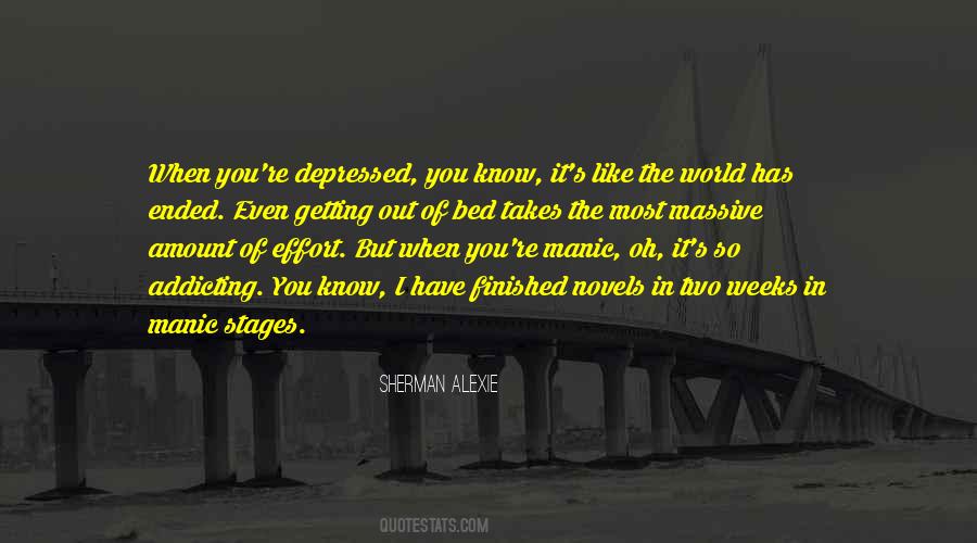 When Depressed Quotes #769702