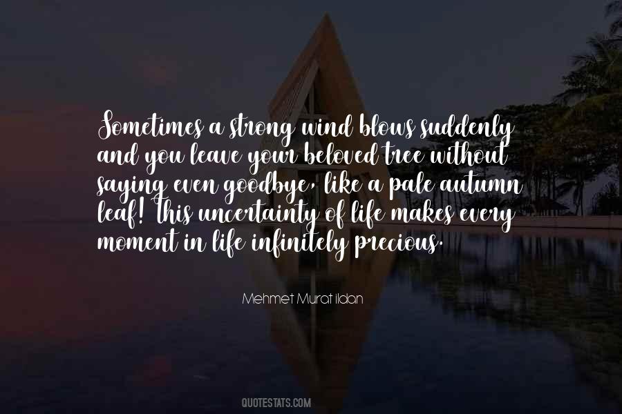 Quotes About Uncertainty In Life #878719