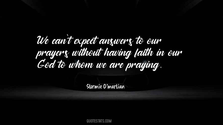 When God Answers Prayers Quotes #178603