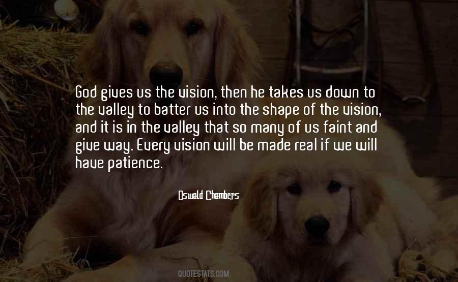 When God Gives You A Vision Quotes #147032