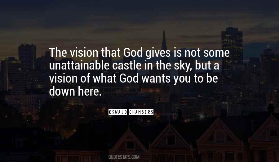 When God Gives You A Vision Quotes #369192