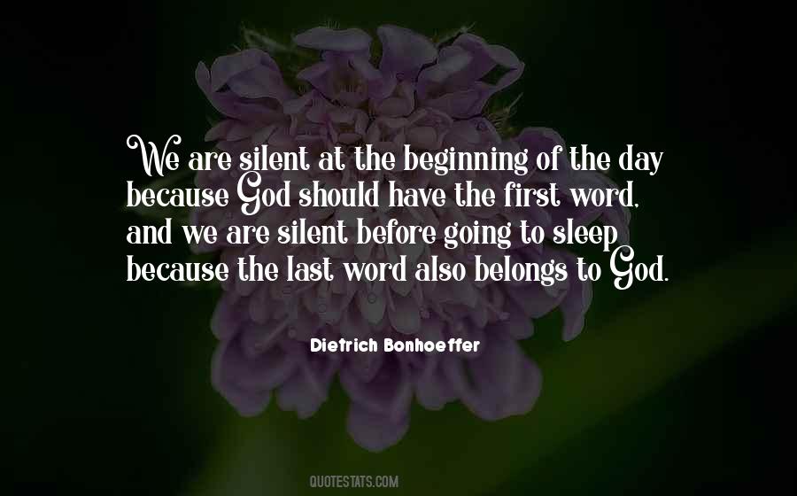 When God Is Silent Quotes #45158