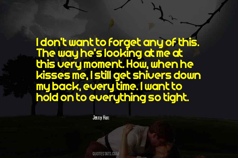 When He Kisses Me Quotes #1188523