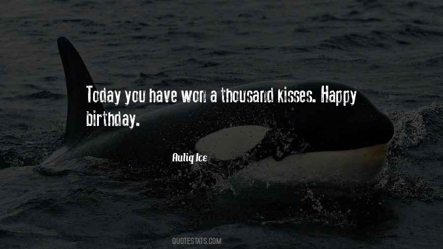 When He Kisses Me Quotes #20086