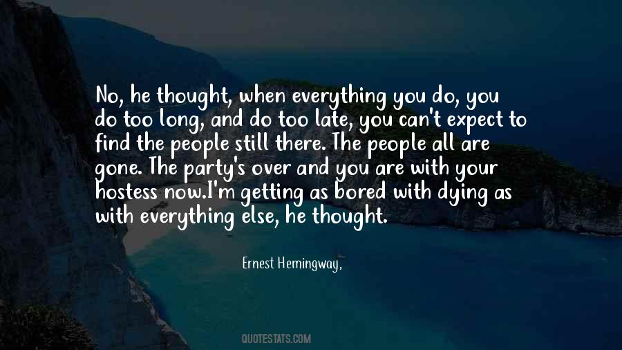 When He's Gone Quotes #1081742