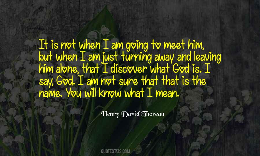 When I Am Alone Quotes #405504