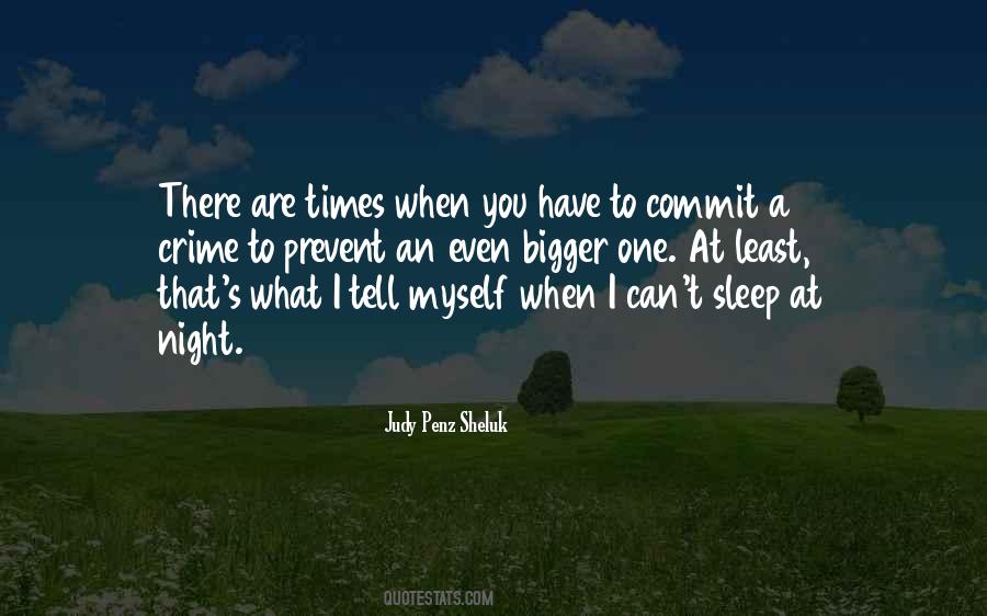 When I Can't Sleep Quotes #264121