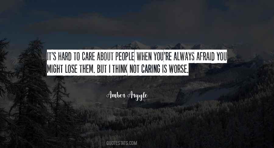 When I Care Quotes #36252