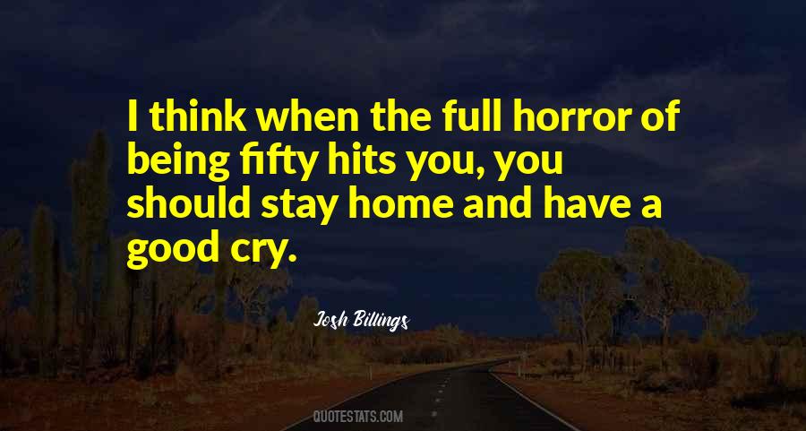 When I Cry Quotes #94532