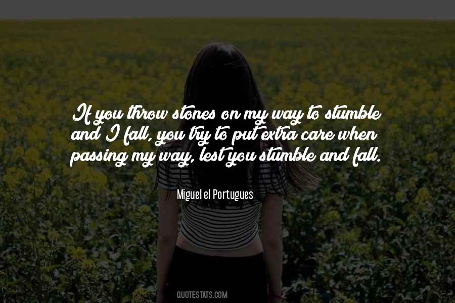 When I Fall Quotes #99524