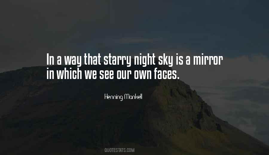 Quotes About Starry Night Sky #1666339